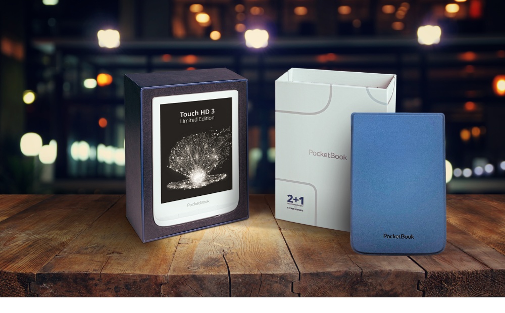 PocketBook Touch HD 3 Limited Edition: ekskluzivna barva in eleganten etui