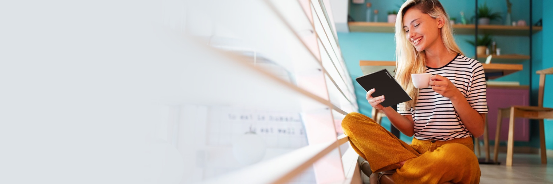 PocketBook Viva – celotna barvna lestvica in vse zvočne funkcije, ki so lahko na voljo v e-bralniku