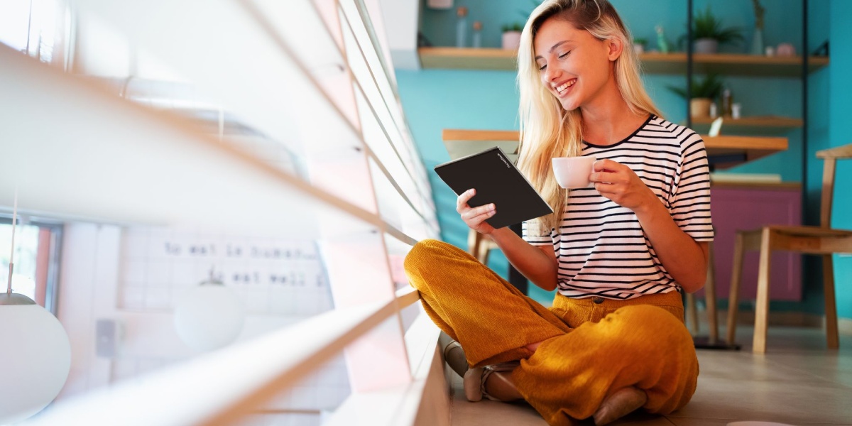 PocketBook Viva – celotna barvna lestvica in vse zvočne funkcije, ki so lahko na voljo v e-bralniku