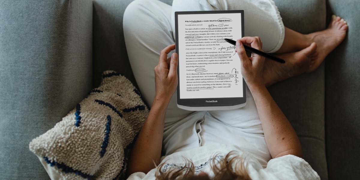 PocketBook InkPad X Pro: odlična izkušnja beleženja zapiskov in branja na velikem, 10,3-palčnem zaslonu