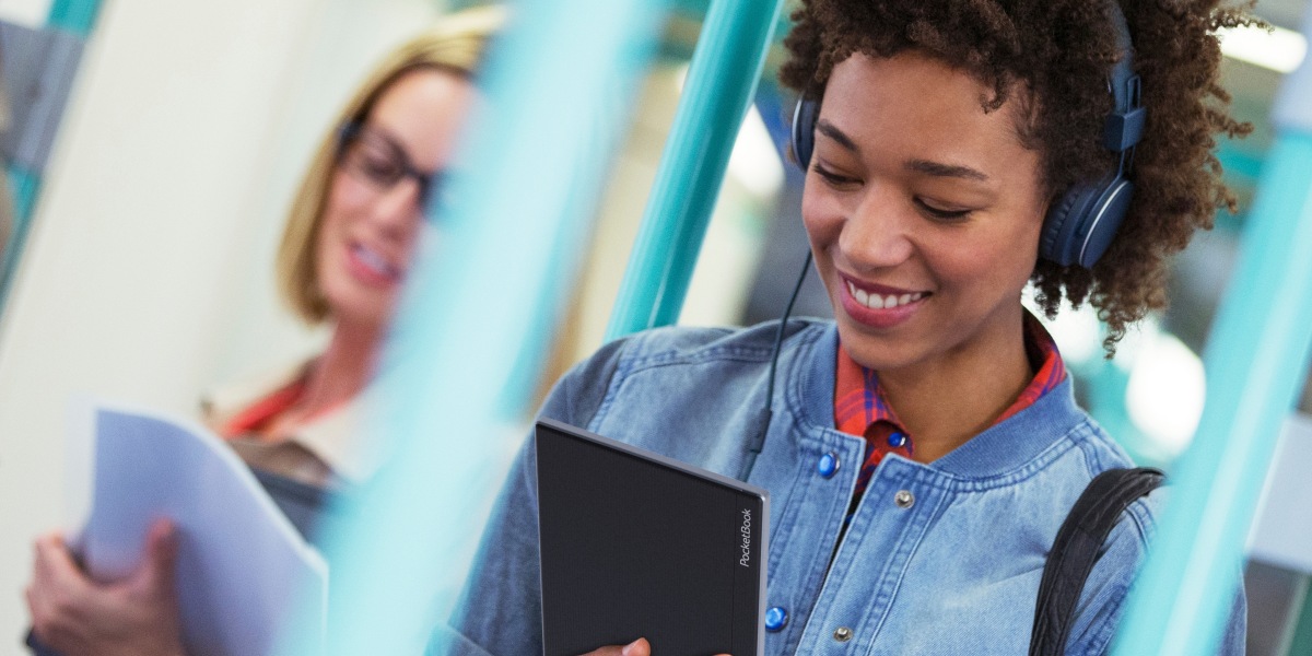PocketBook e-läsare stöder digitala USB-C-hörlurar